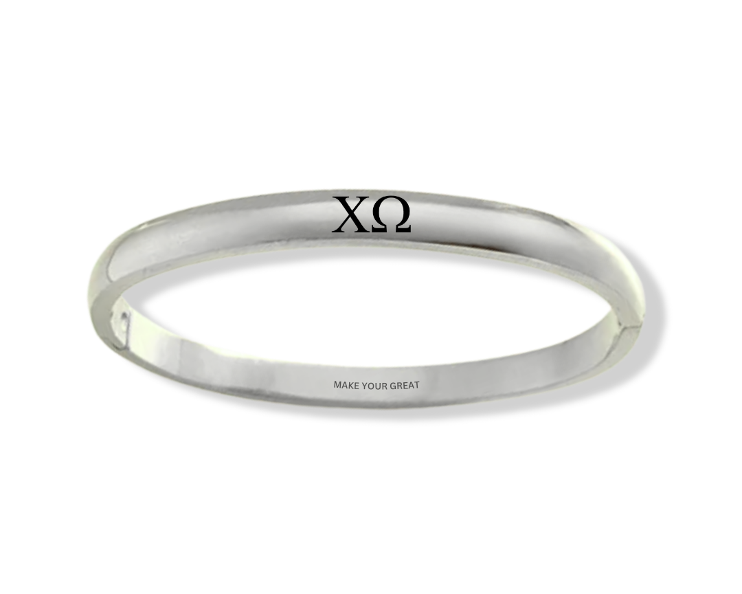 SISTERHOOD bangle: Polished Steel