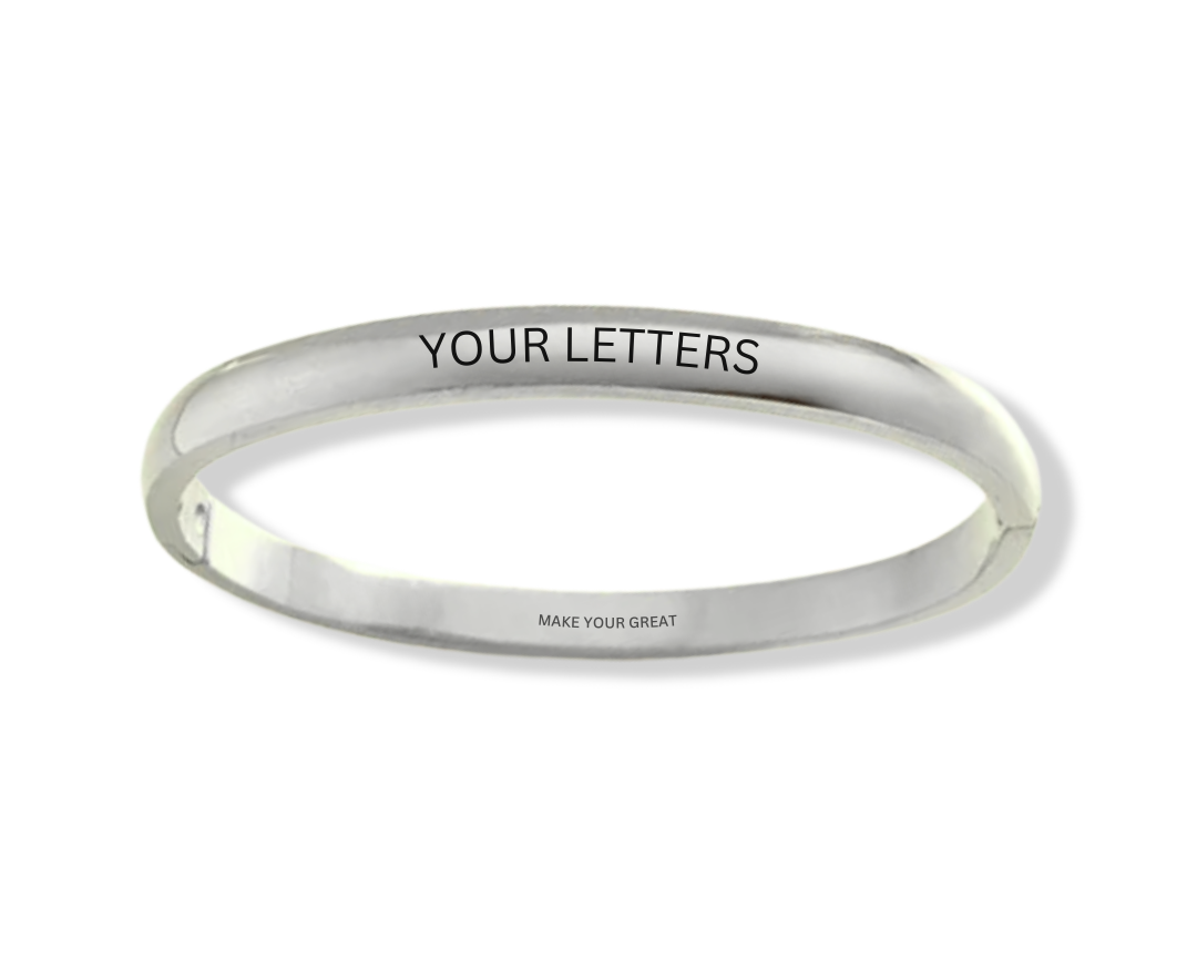 SISTERHOOD bangle: Polished Steel