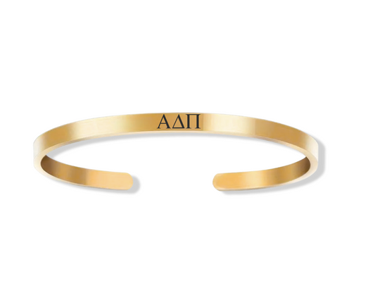 SISTERHOOD cuff: 18K Gold Plated