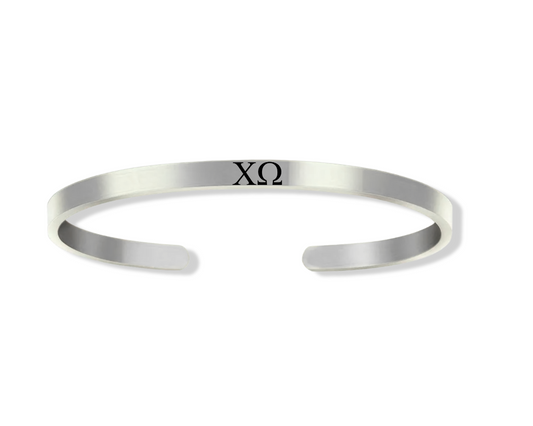 SISTERHOOD cuff: Polished Steel