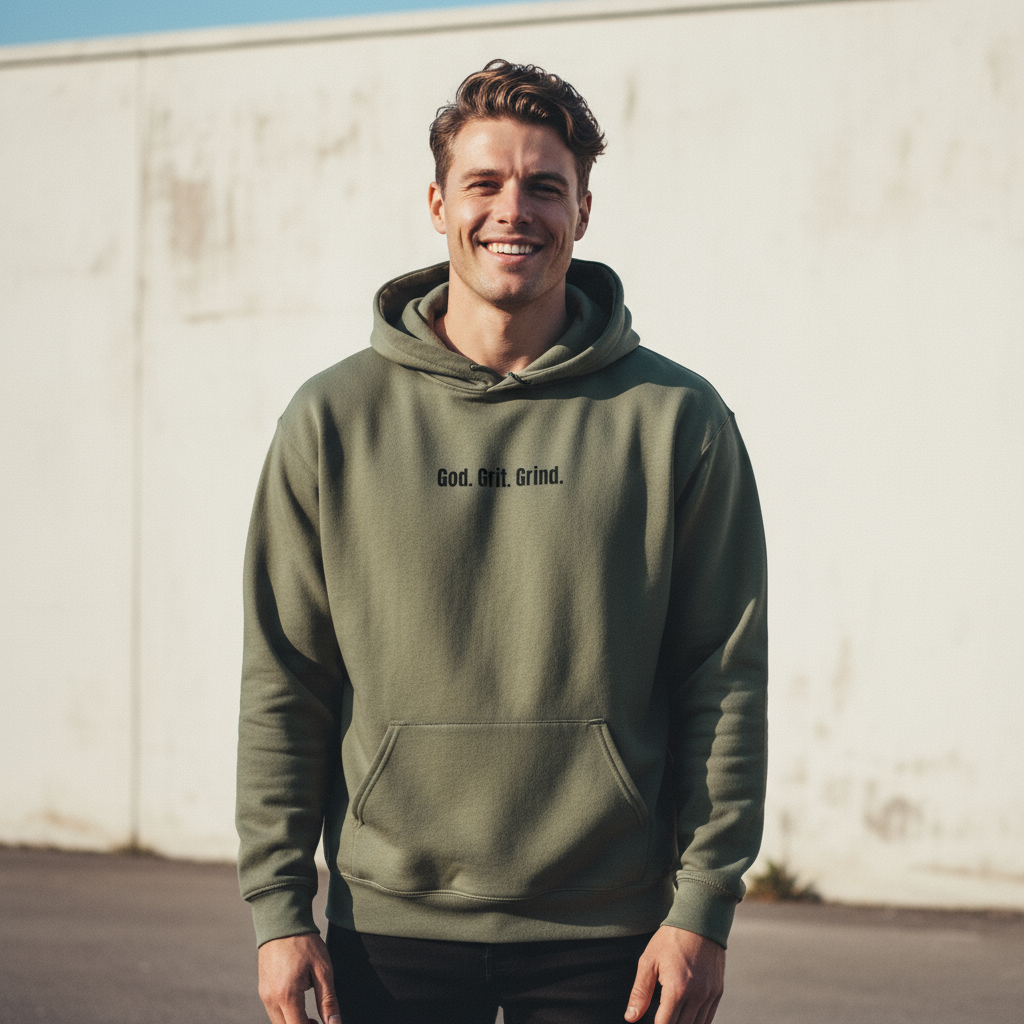 God. Grit. Grind.
