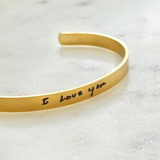 wear their words: cuff