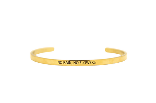 no rain, no flowers