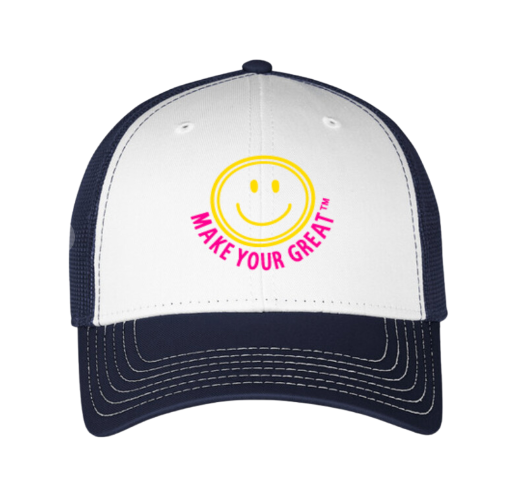 BE HAPPY: navy