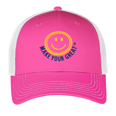 BE HAPPY: pink